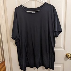Lane Bryant black, crew neck tee, size 22/24